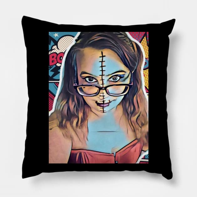 Patchwork Maiden Pillow by MaidenOfRuin