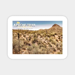 Apache Trail Scenic Drive View Magnet