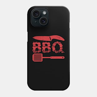 BBQ and Grill Lovers | Humorous Chef Distressed Phone Case