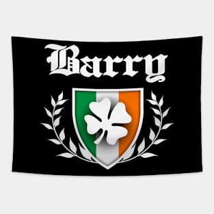 Barry Shamrock Crest Tapestry