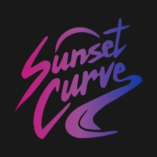 sunset curve bi pride T-Shirt