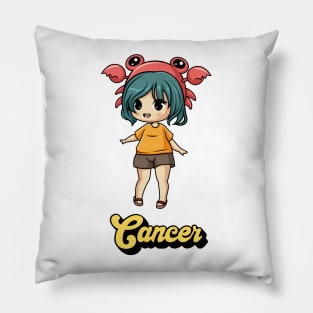 Cancer Astrology Zodiac Signs Pillow