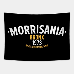 New York Bronx - New York Bronx Schriftzug - Bronx Logo - Morrisania Tapestry