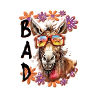 Bad Ass - Donkey pun T-Shirt