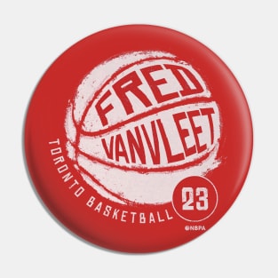 Fred VanVleet Toronto Basketball Pin