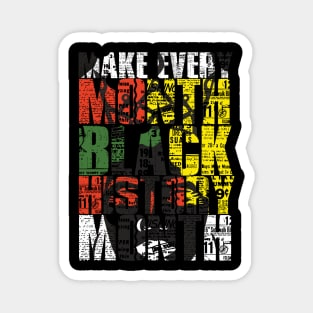 Black History Month African American Magnet