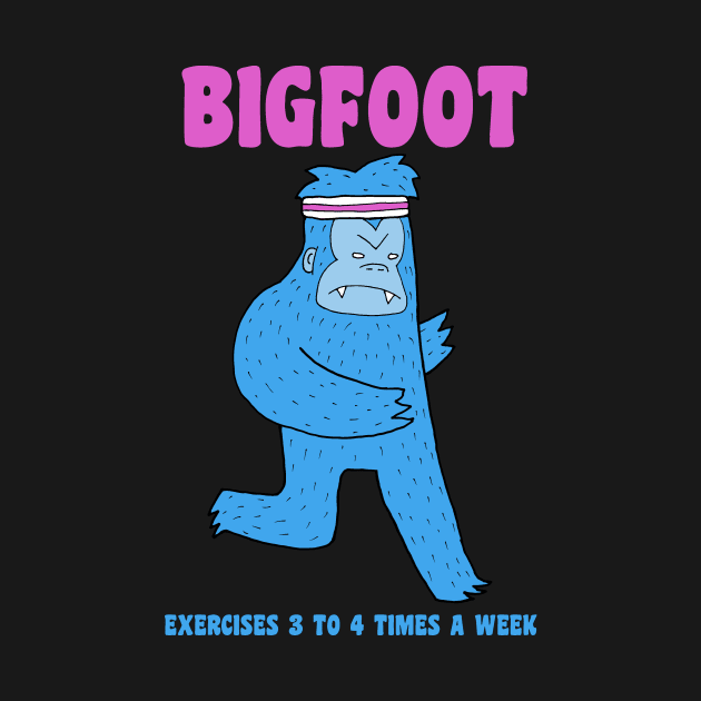 Bigfoot Cares About Heart Health by idreamofbubblegum