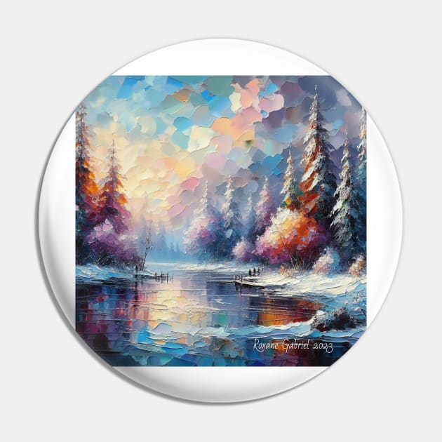 Icy Winter Pin by roxanegabriel