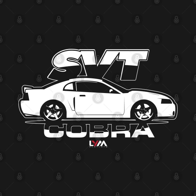 New Edge 1999-2004 Ford Mustang SVT Cobra Side by LYM Clothing
