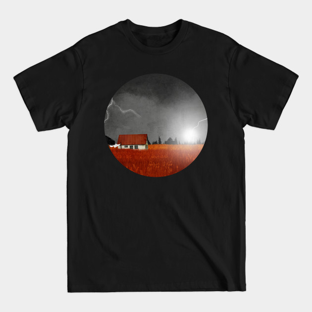 Discover Lightning Strike - Landscape - T-Shirt