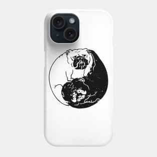 THE TAO OF ENGLISH BULLDOG Phone Case