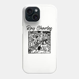 ray c ll vinyl store Phone Case