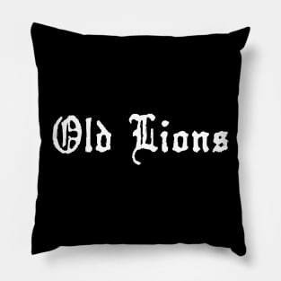 Old Lions - 'Danse Macabre' Era Logo Pillow