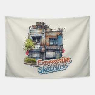 Expressive Sketcher Tapestry