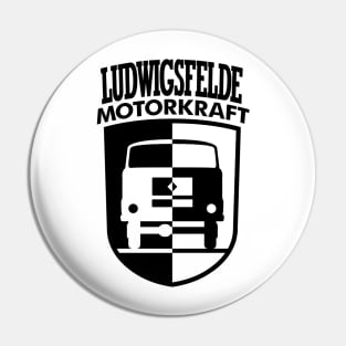 IFA Ludwigsfelde Motorkraft Coat of Arms (black) Pin