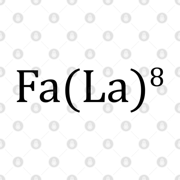 Fa(La)^8 - Math Equation Engineer christmas by CottonGarb