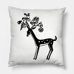 Decorated Deer Pillow