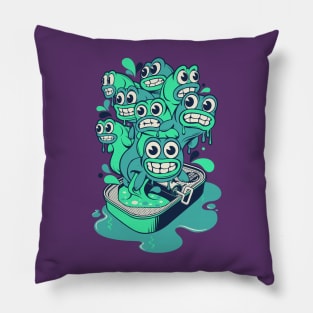 Ghost Sadines Pillow