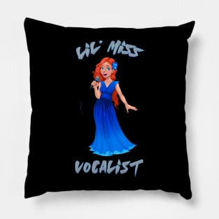 Lil Miss Vocalist Pillow