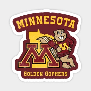 Vintage minnesota gophers mascott for fans Magnet