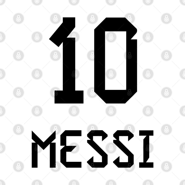 Messi 10 Argentina by Fatal_Des