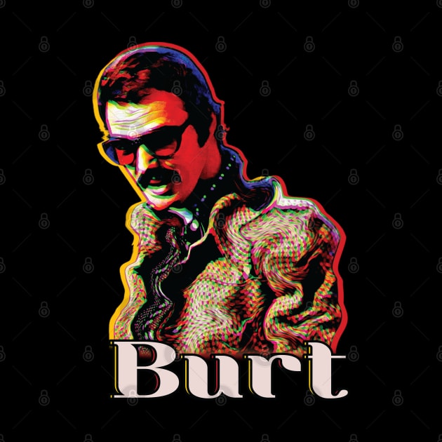 Burt Reynolds // Retro Fan Art by Trendsdk