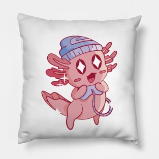 Axolotl Gamer T Shirt P Pillow