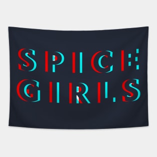 Spice Girls Horizon Glitch Tapestry