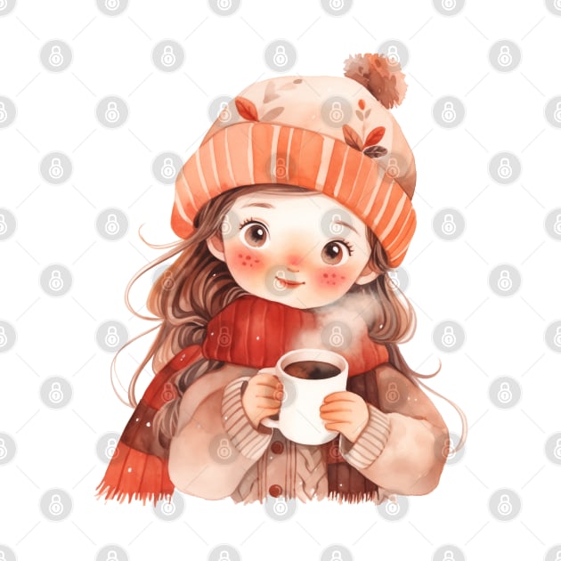 Kawaii winter girl by JP