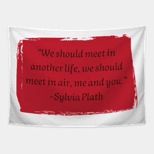 Sylvia Plath Tapestry