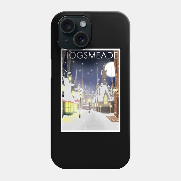 Hogsmeade at Night Phone Case by Omega Art