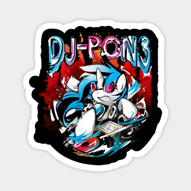 Dj-Pon3 v2 Magnet by Cenit