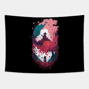 Wizard Fantasy Art Tapestry