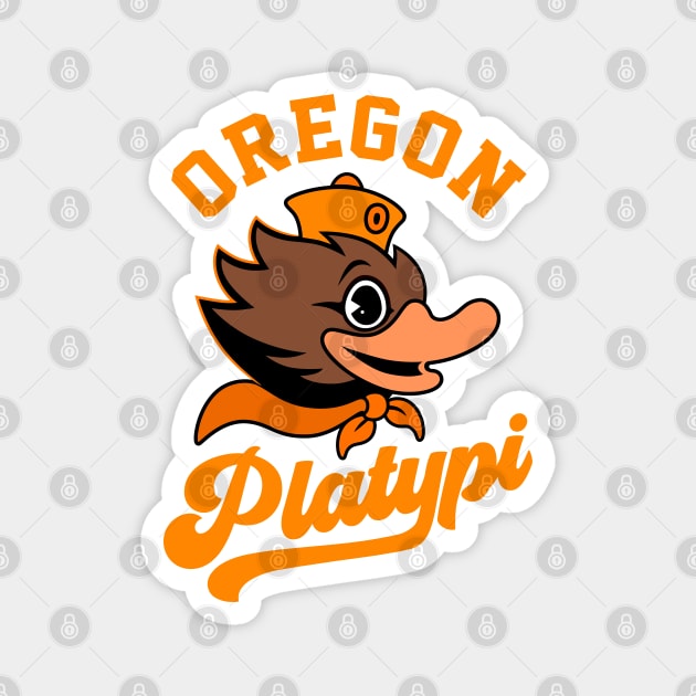 Oregon Platypi Magnet by dreambeast.co