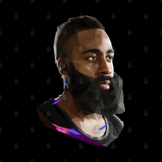 James Harden low poly by pxl_g