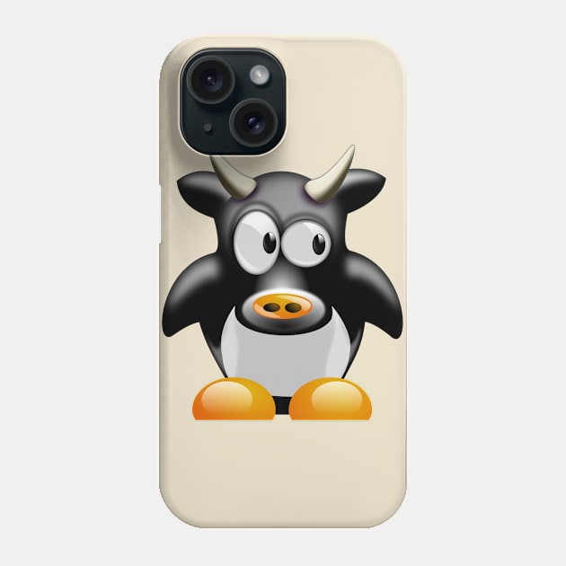 Cute cow Phone Case by DrDesign