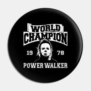 World Champion Power Walker Michael Myers Pin