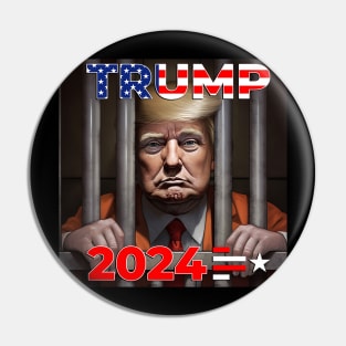 Trump In Jail 2024 Pin