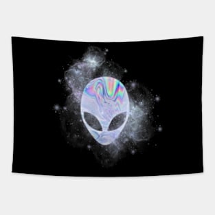 Alien Galaxy Art Tapestry