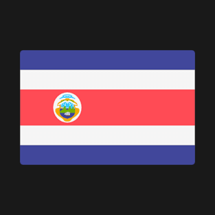 FLAG OF COSTA RICA T-Shirt