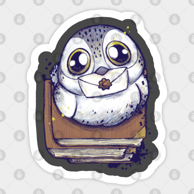 The Letter Hedwig Sticker Teepublic
