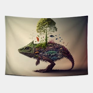 Chameleon Tapestry