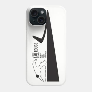 Circuit de Spa-Francorchamps Eau Rouge Phone Case