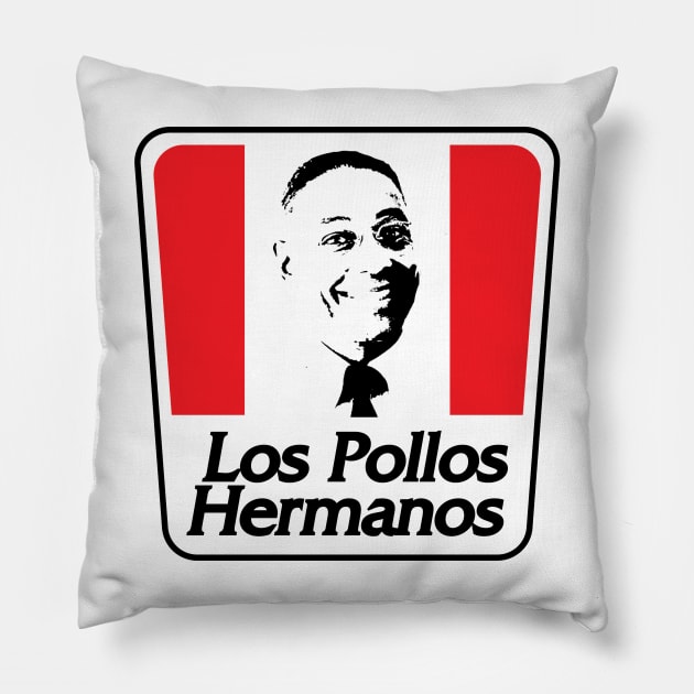 Los Pollos Hermanos Chicken Pillow by jealousclub