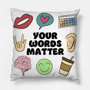 Speech Language Pathologist Pillow