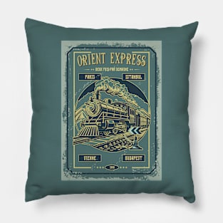 RETRO TRAIN Pillow