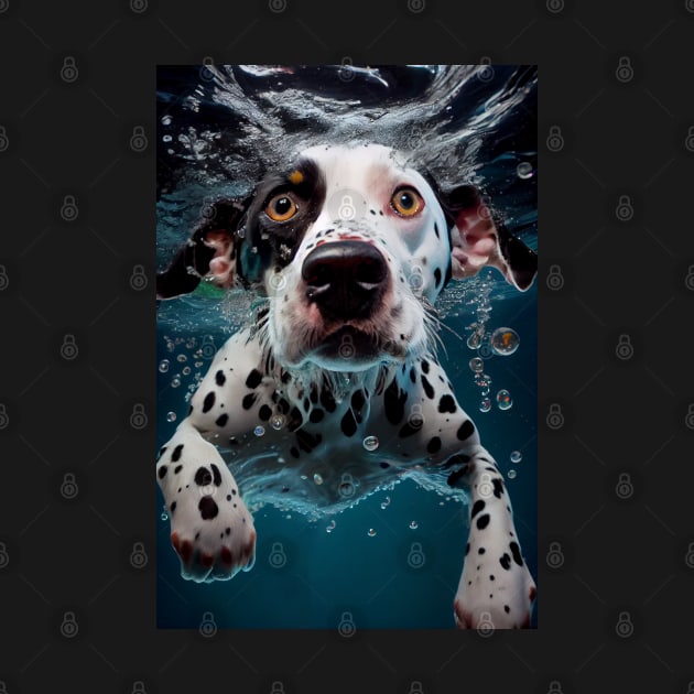 Dogs in Water #5 by MarkColeImaging