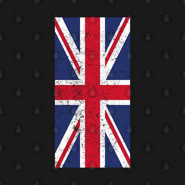 UK - United Kingdom worn Flag by GraphicBazaar