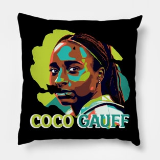 Coco Gauff Pillow