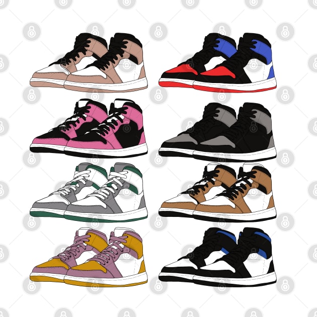 Sneakers pack 2 by morgananjos